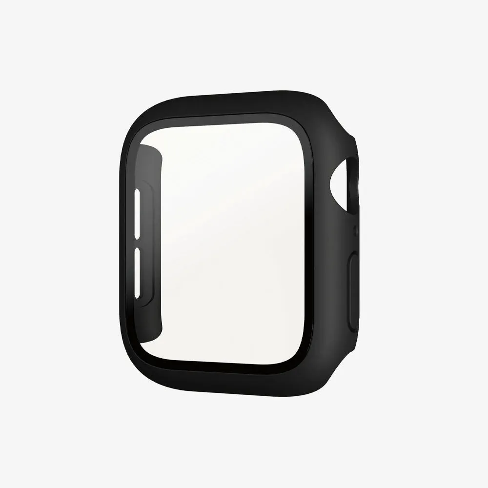 Panzerglass - Apple Watch (45 mm) Antibacterial Hardcase Bumper   Screen Protector (3664) - Black / Transparent