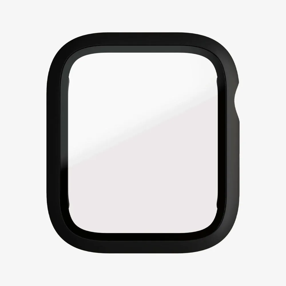 Panzerglass - Apple Watch (45 mm) Antibacterial Hardcase Bumper   Screen Protector (3664) - Black / Transparent
