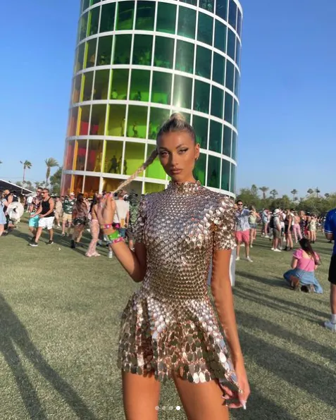 Party Outfit Bodysuit Metallic Mini Dress Party Dress