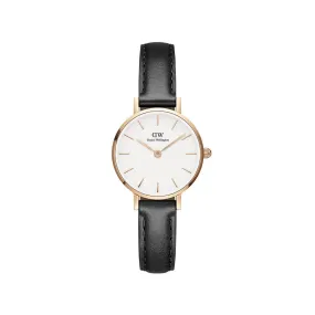Petite 24mm Pressed Sheffield - Rose Gold & White Watch