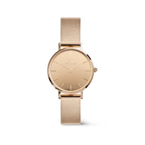 Petite 28 Reflection Rose Gold Watch