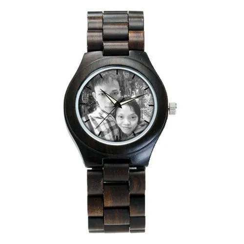 Photo Print Wooden Watch (Valentine Special)