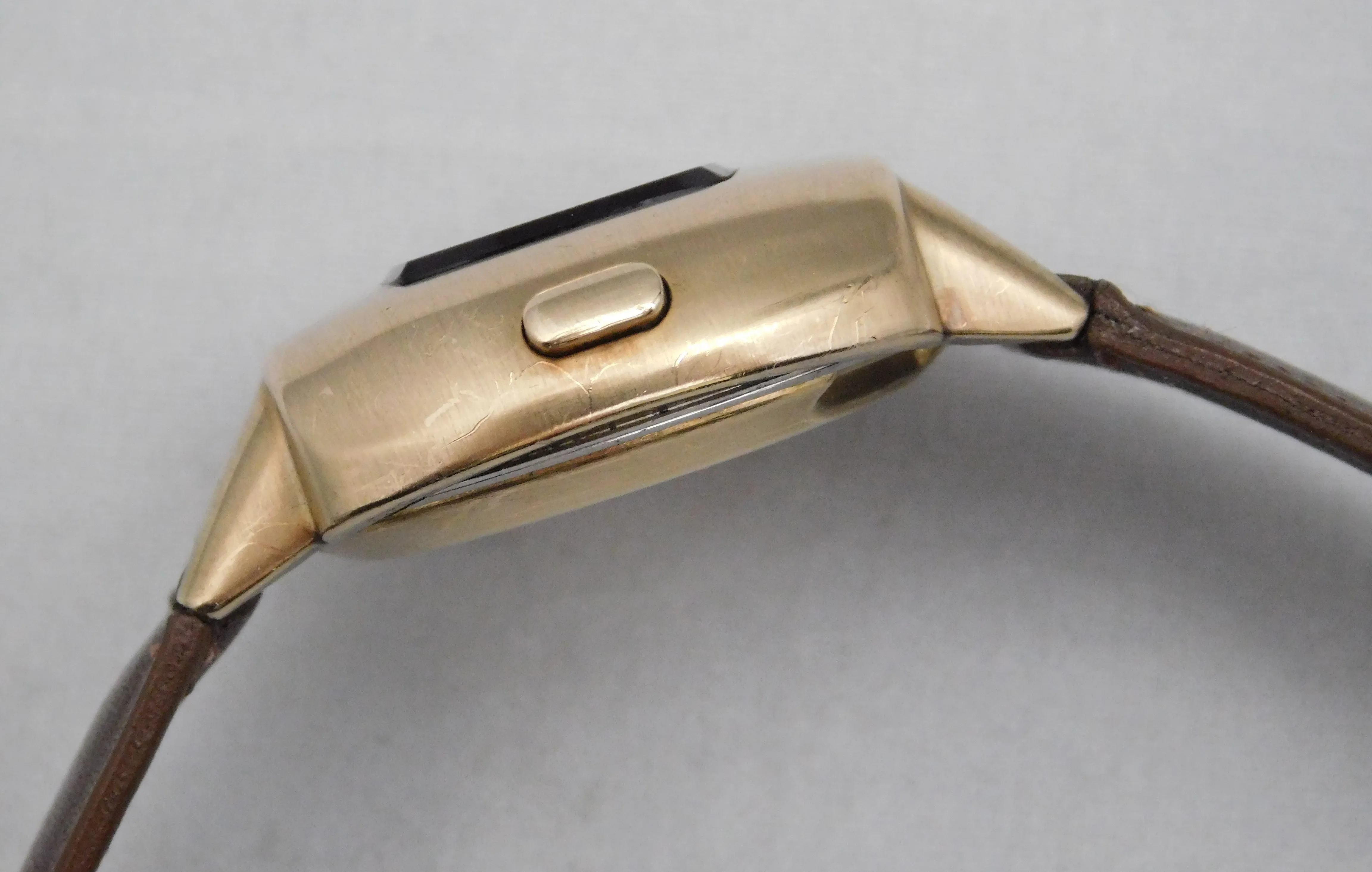 Pulsar Time Computer P3 Date Command 1973 14k Gold Filled Mens Watch....38mm
