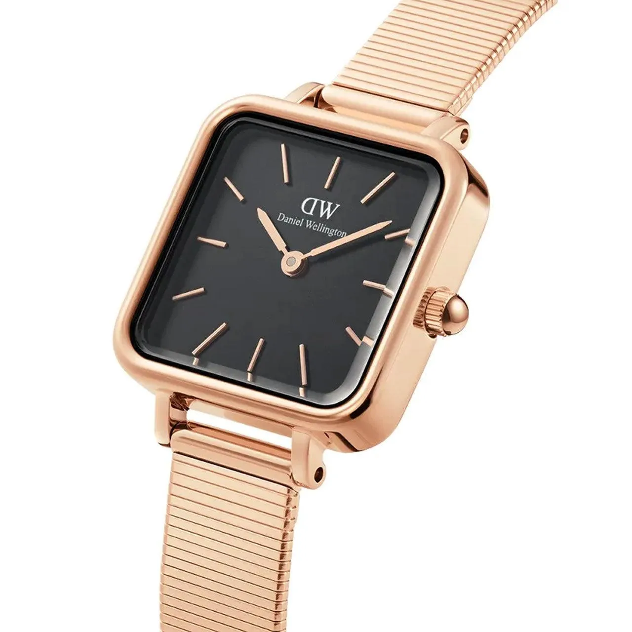 Quadro Studio 22mm - Black & Rose Gold Watch