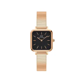 Quadro Studio 22mm - Black & Rose Gold Watch
