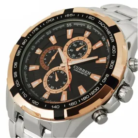 Quartz Full Steel Waterproof Watch
