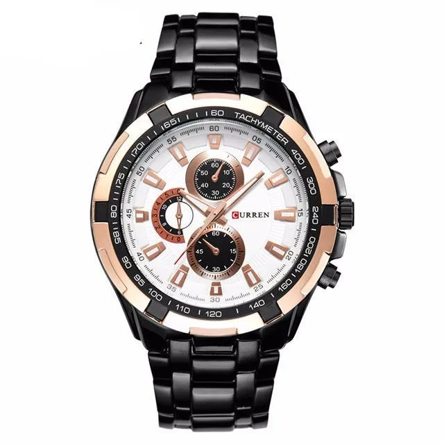 Quartz Full Steel Waterproof Watch