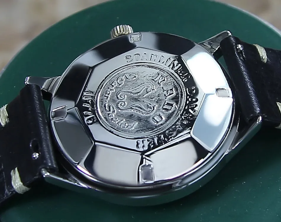 Rado Mint Condition Starliner Daymaster 1960 Swiss Vintage Watch