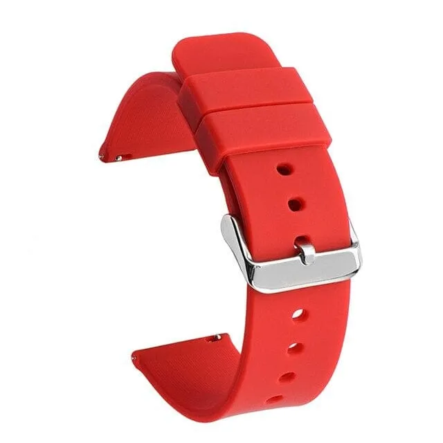 Replacement Silicone Watch Straps compatible with Garmin Lily 2