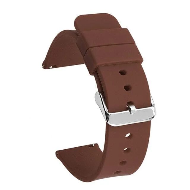 Replacement Silicone Watch Straps compatible with Garmin Lily 2