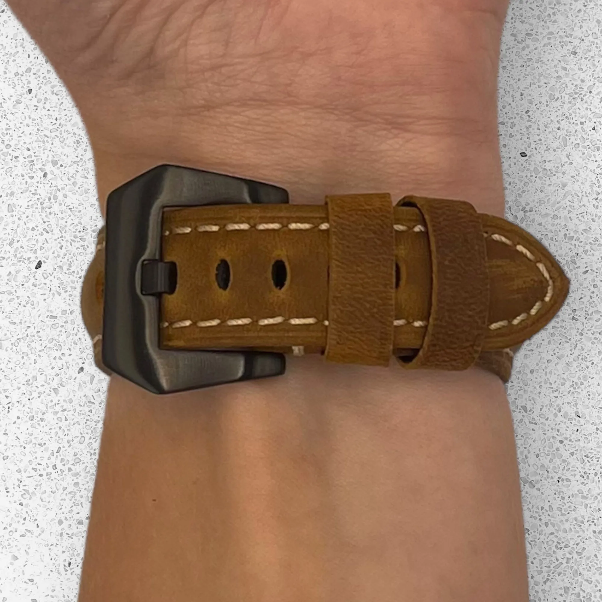 Retro Leather Straps Compatible with the Huawei Watch GT4 41mm