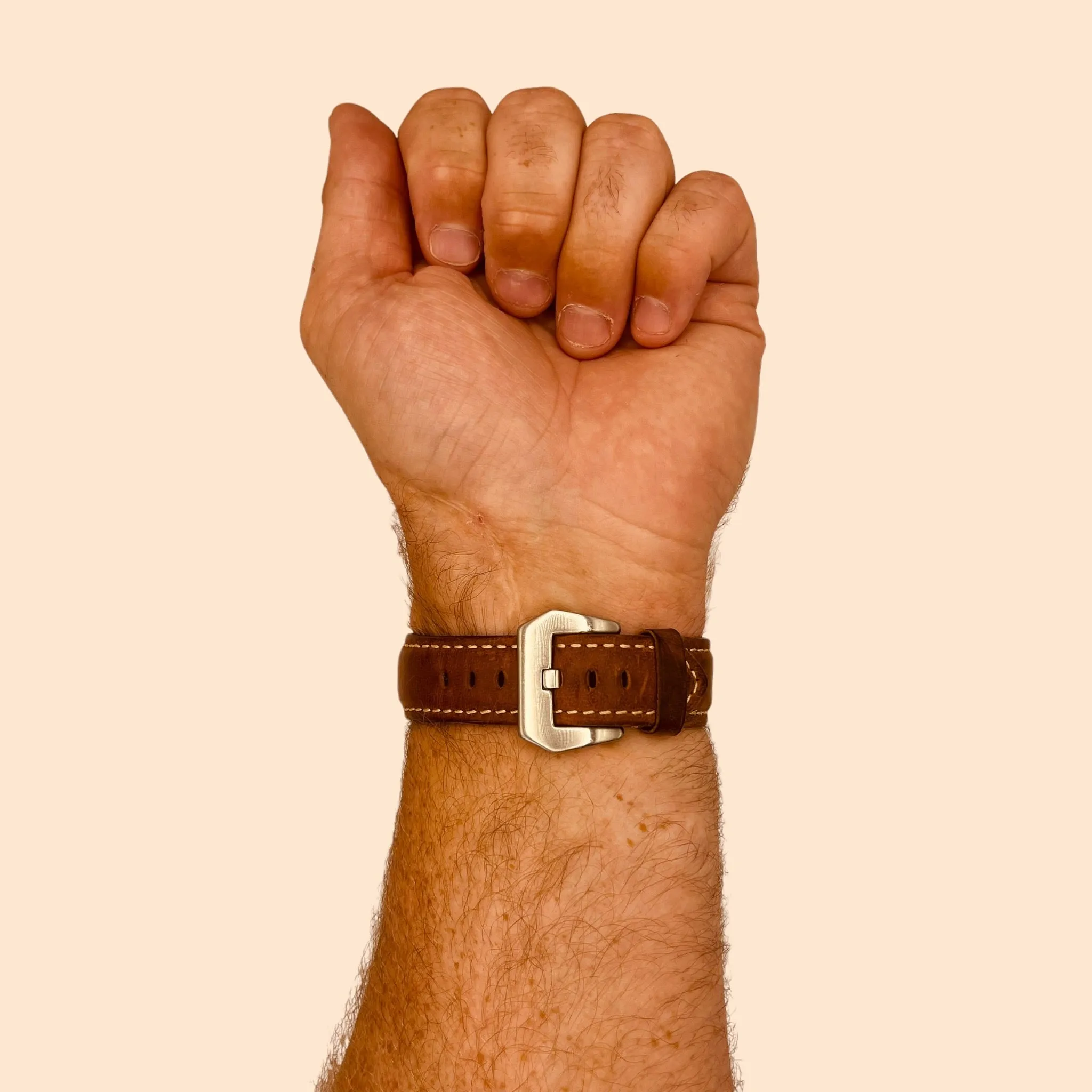 Retro Leather Straps Compatible with the Huawei Watch GT4 41mm