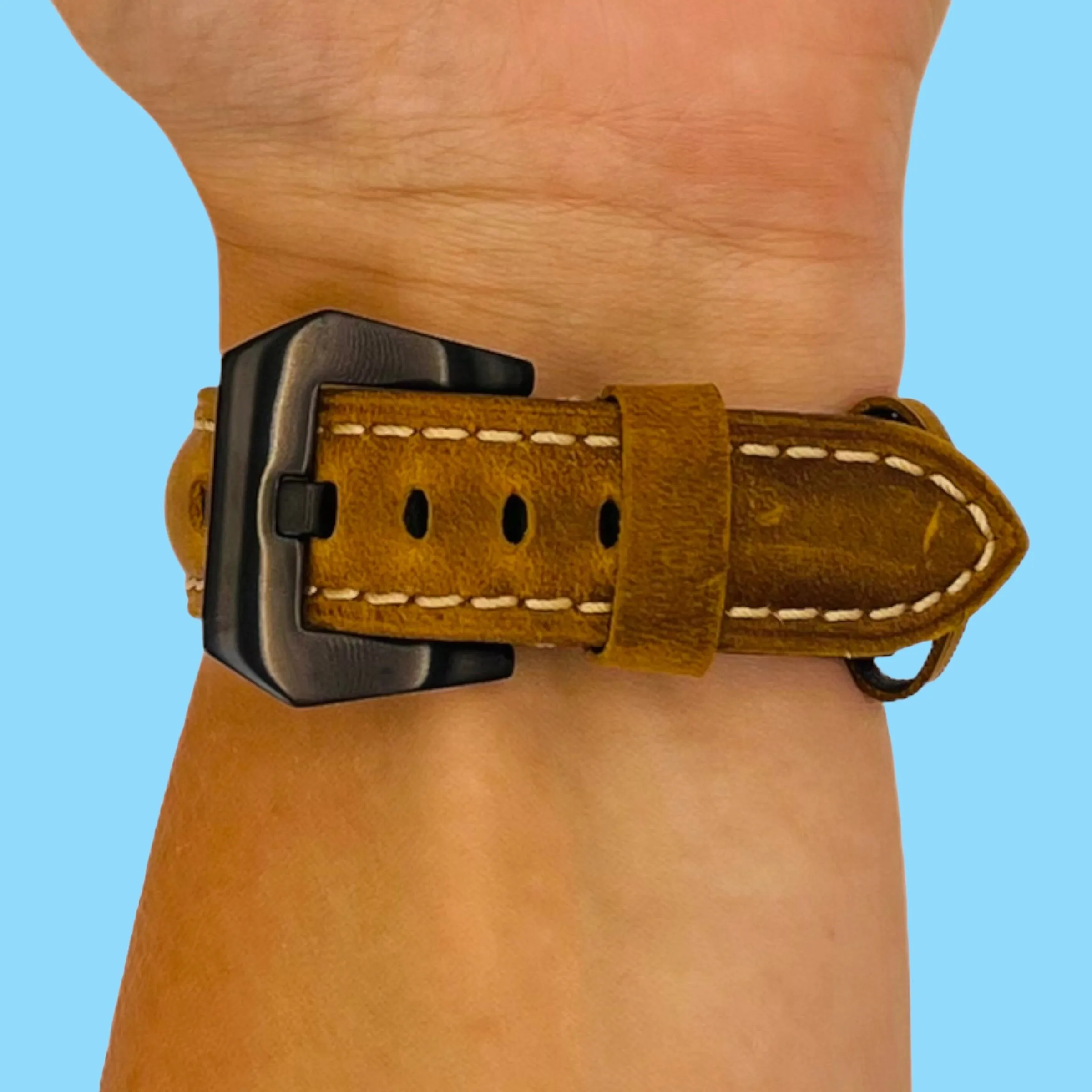 Retro Leather Straps Compatible with the Huawei Watch GT4 41mm