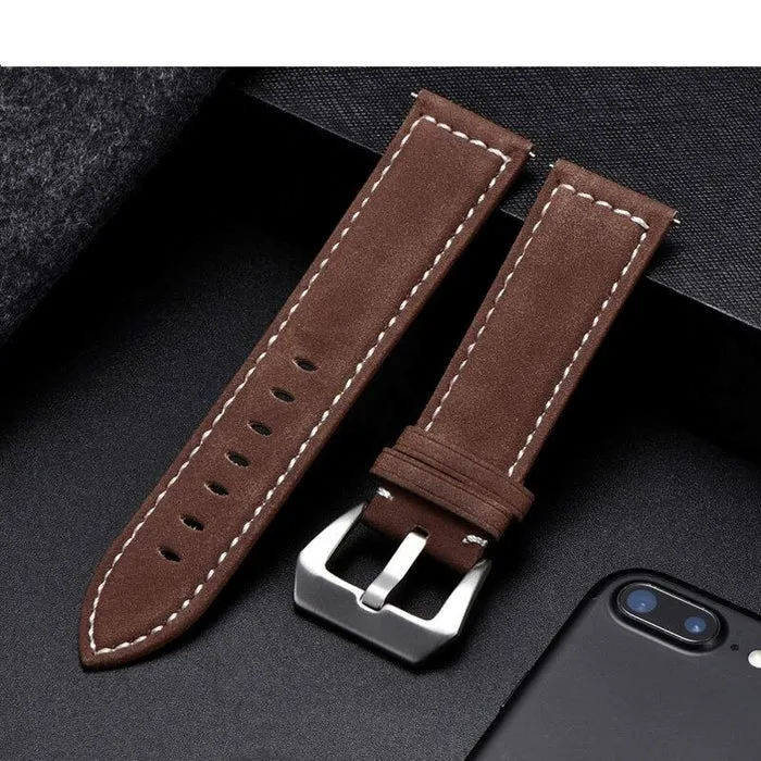 Retro Leather Straps Compatible with the Huawei Watch GT4 41mm