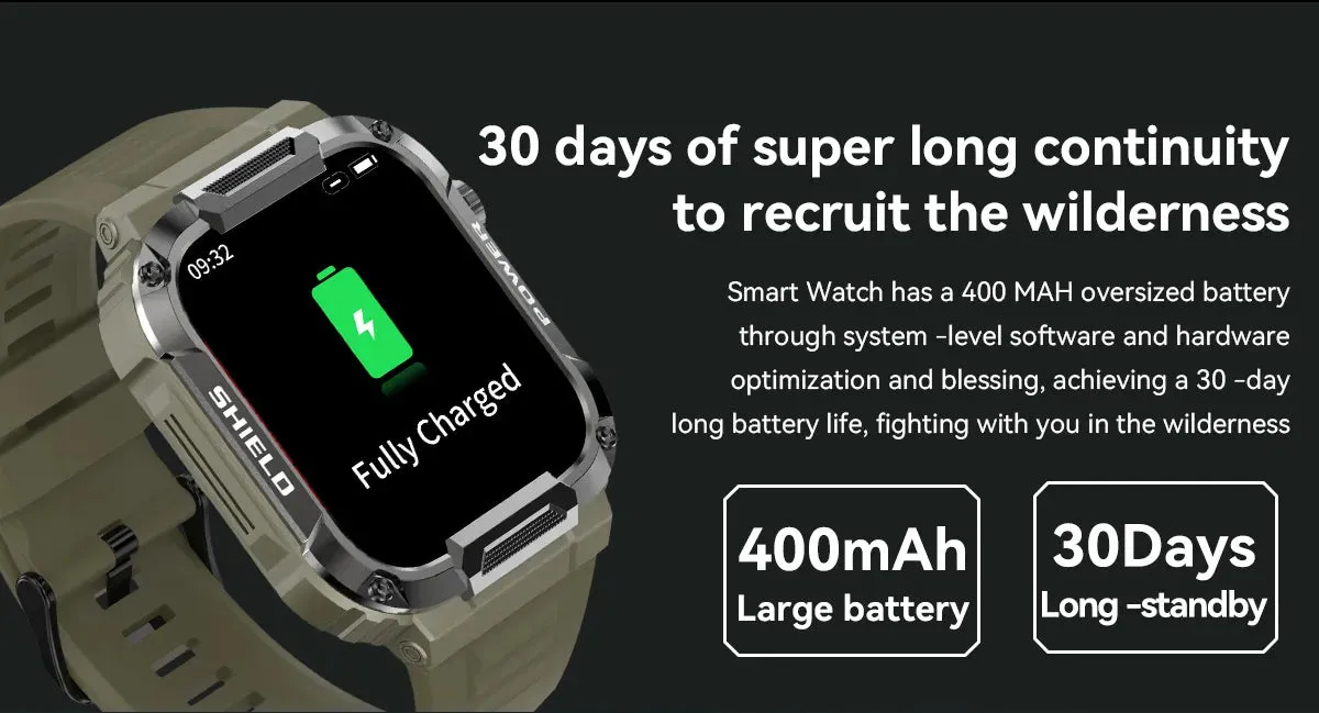 Robust Extremely Durable Waterproof Smartwatch