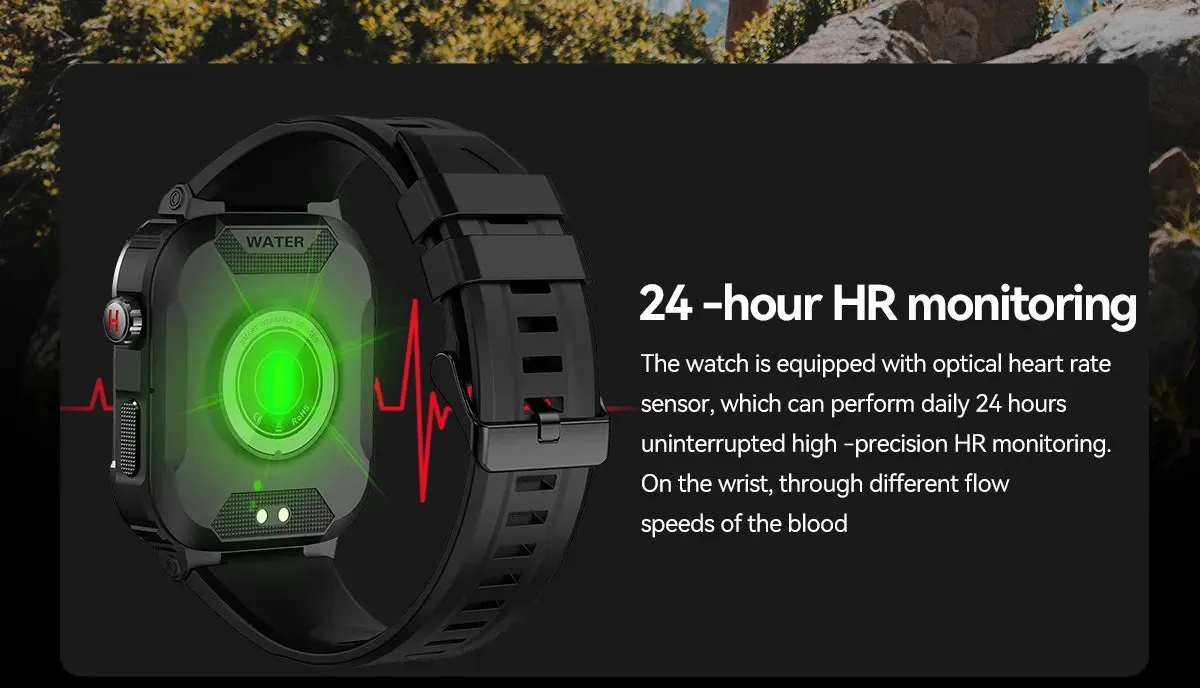 Robust Extremely Durable Waterproof Smartwatch