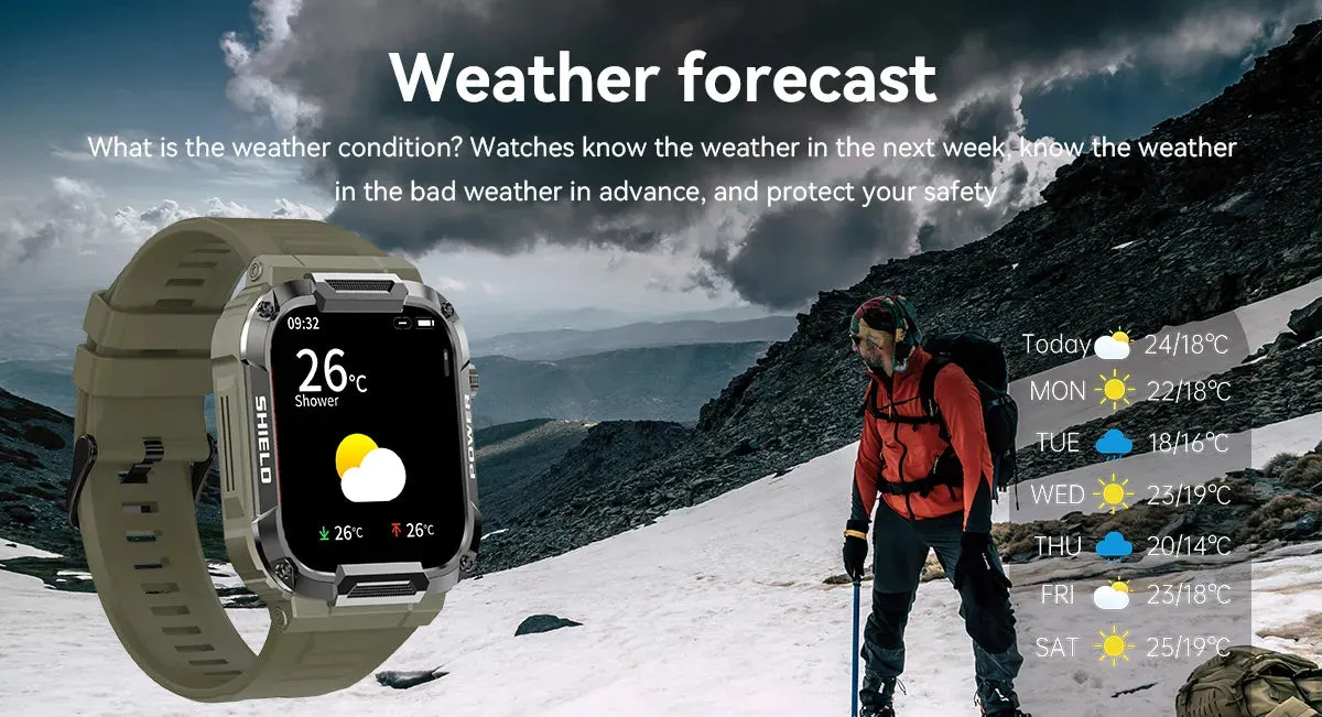 Robust Extremely Durable Waterproof Smartwatch