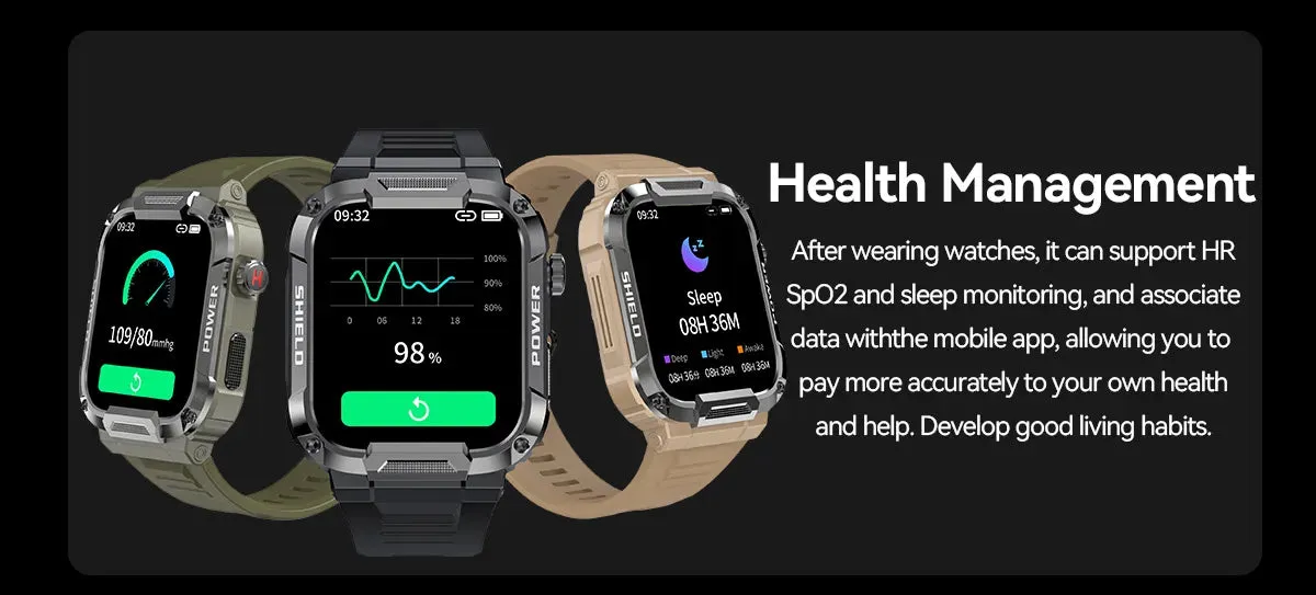 Robust Extremely Durable Waterproof Smartwatch