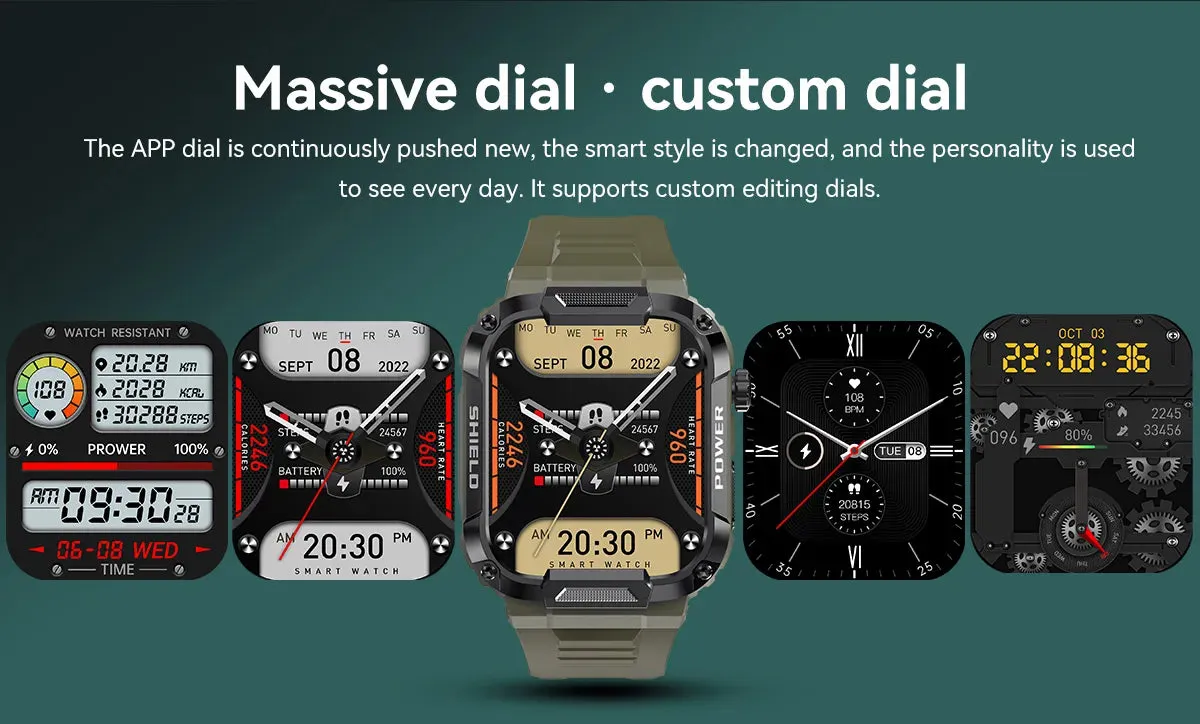 Robust Extremely Durable Waterproof Smartwatch