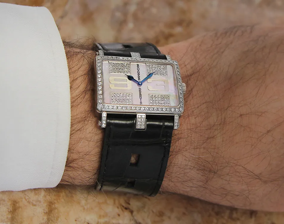 Roger Dubuis Too Much 18k Diamond Luxury Mint Pristine Watch c2010