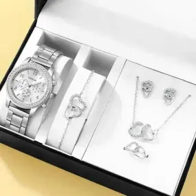 Rose Gold Luxury Watch Set