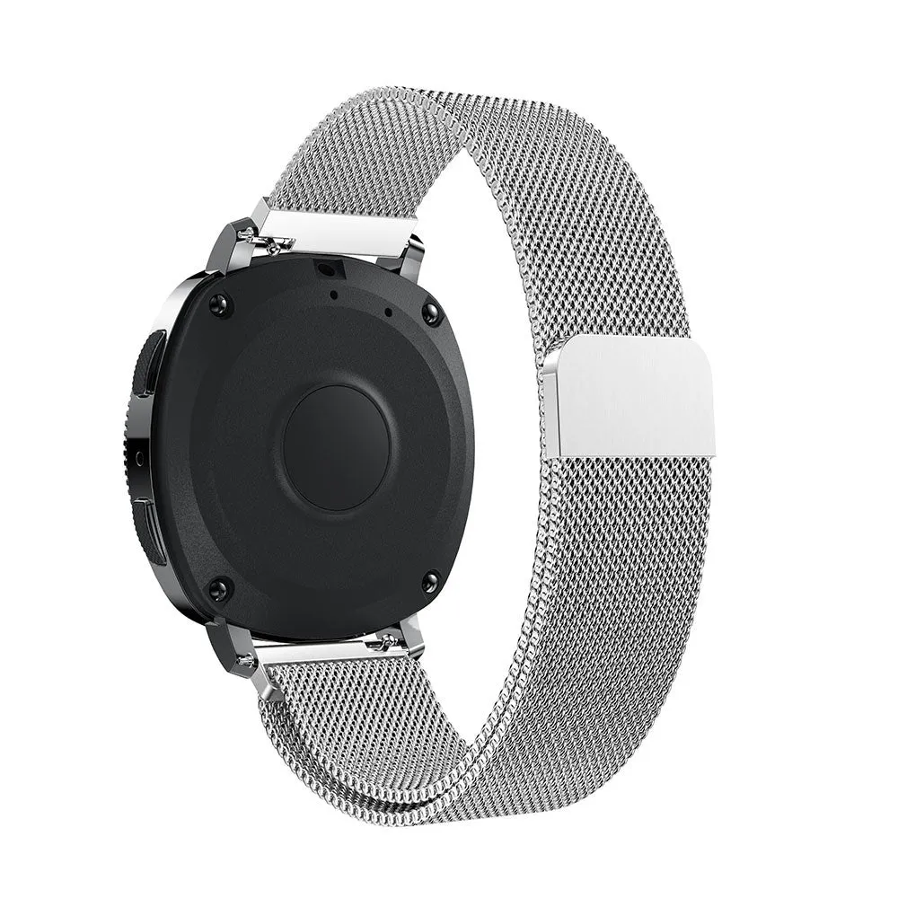 Samsung Galaxy Watch 6 (40mm/44mm) / 6 Classic (43mm/47mm) Stainless Steel Magnetic Milanese Band - Silver