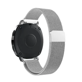 Samsung Galaxy Watch 6 (40mm/44mm) / 6 Classic (43mm/47mm) Stainless Steel Magnetic Milanese Band - Silver