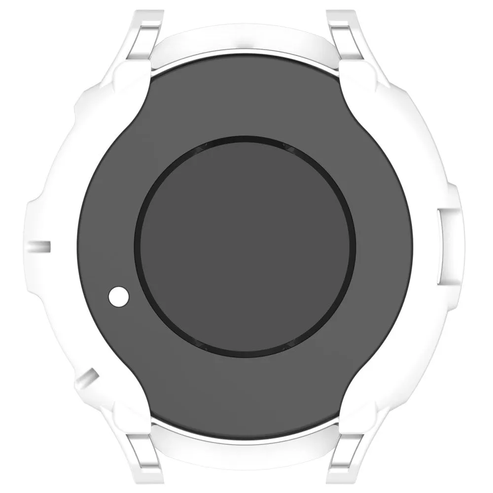 Samsung Galaxy Watch 6 Classic (43mm) rubber bumper case with bezel ring - white
