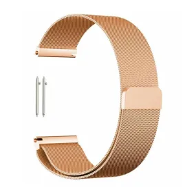 Samsung Galaxy Watch stainless-steel Milanese strap - R.gold