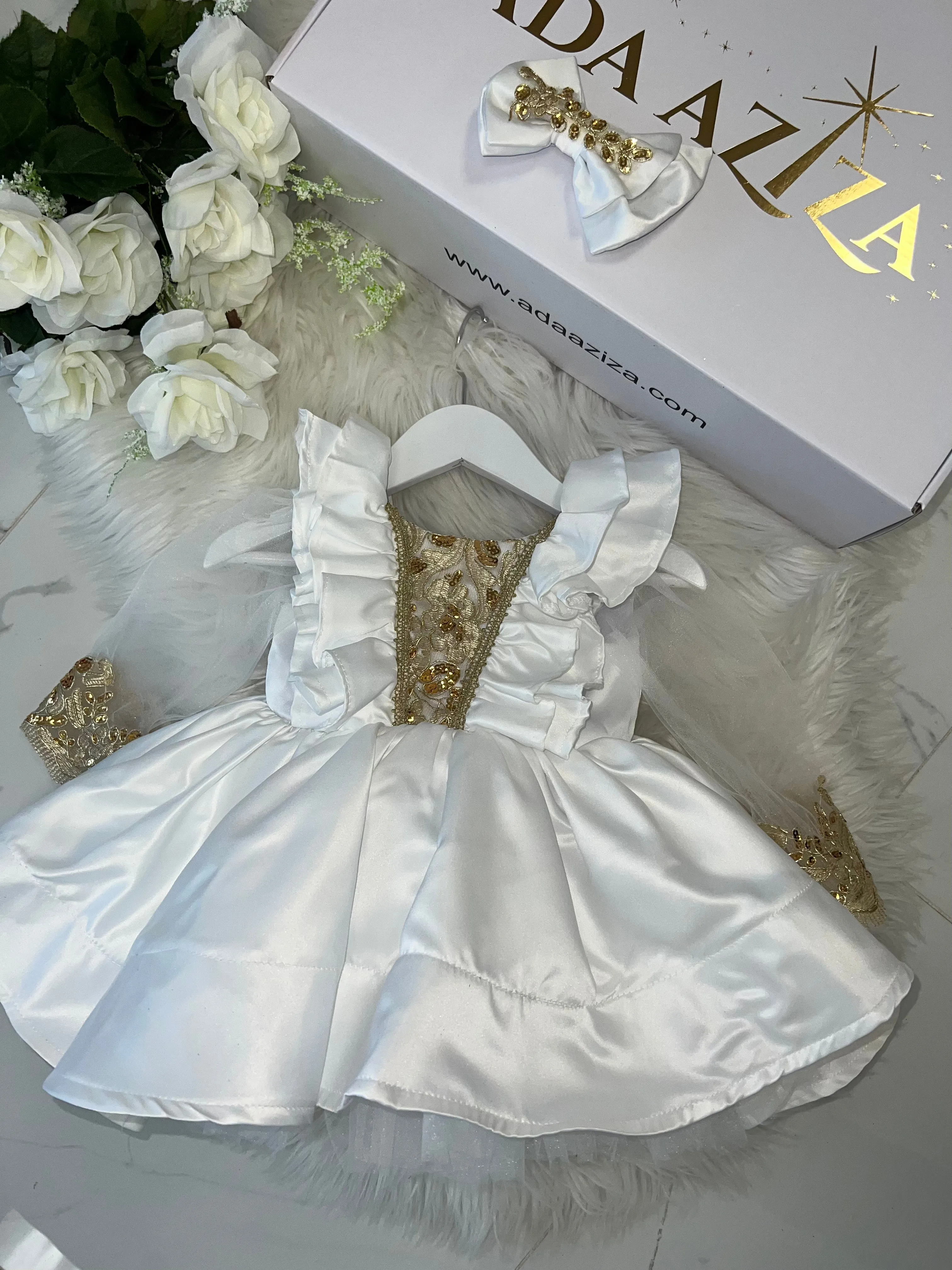 Sasha Dress white