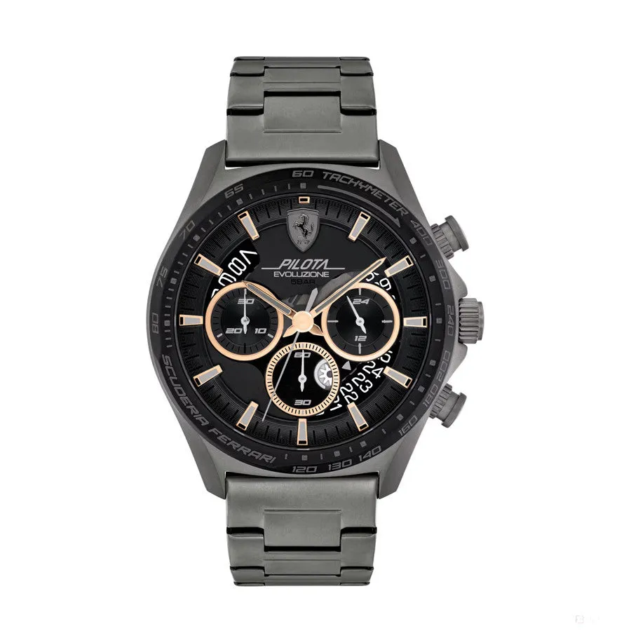 Scuderia Ferrari Watch Pilota Evo, Gray, 44Mm