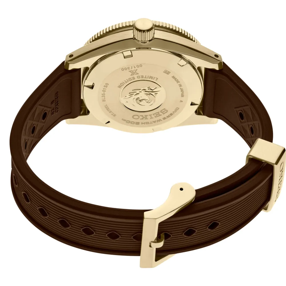 Seiko Prospex Diver's Save the Ocean Limited Edition Automatic - Champagne/Brown