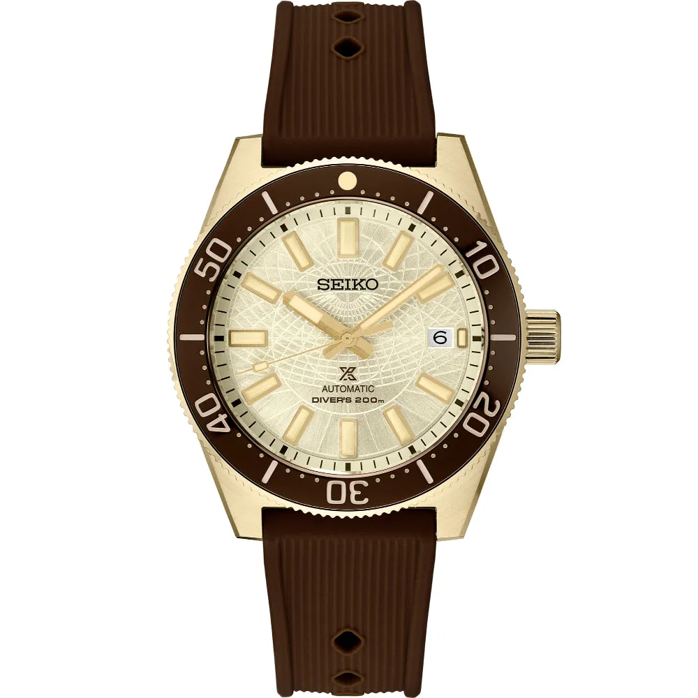 Seiko Prospex Diver's Save the Ocean Limited Edition Automatic - Champagne/Brown