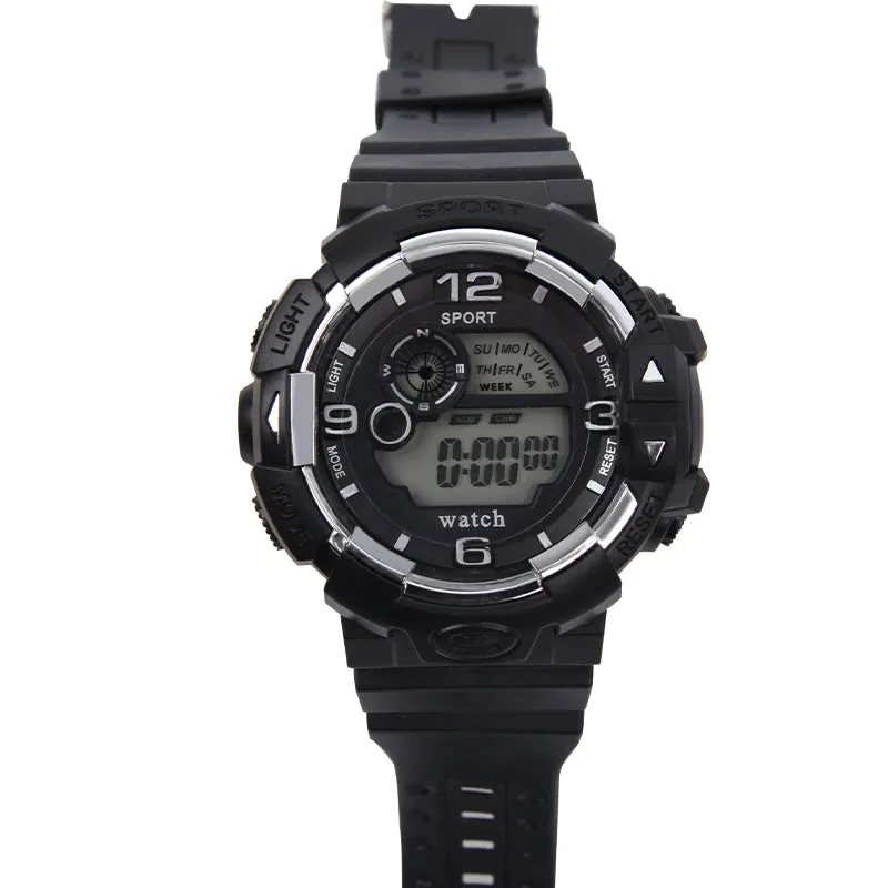 Sidiou Group Dropshipping Fashion Women's Simple Sports Waterproof Luminous Electronic Digital Watch Multifunction Student Alarm Wristwatch