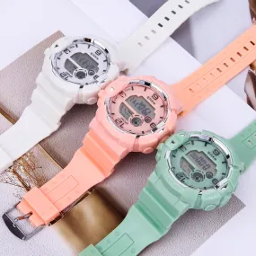 Sidiou Group Dropshipping Fashion Women's Simple Sports Waterproof Luminous Electronic Digital Watch Multifunction Student Alarm Wristwatch