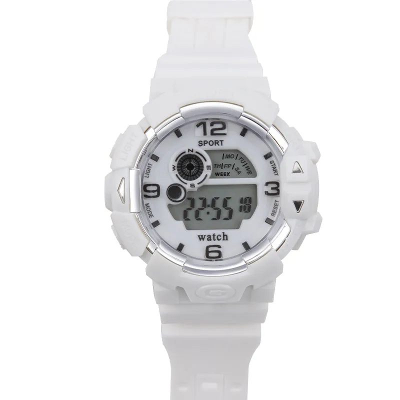 Sidiou Group Dropshipping Fashion Women's Simple Sports Waterproof Luminous Electronic Digital Watch Multifunction Student Alarm Wristwatch