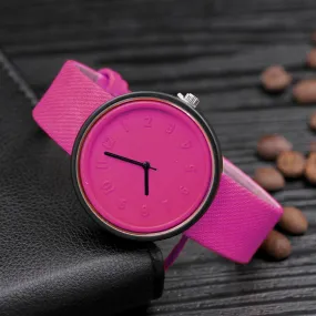 Sidiou Group Quartz Artificial Analog Bangle Fashion Round Band Wrist Leather Bracelet New Watch