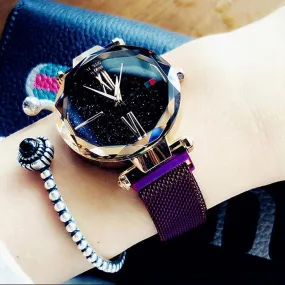 Sidiou Group  Quartz  Watch Women Magnet  Waterproof Fashion Wrist