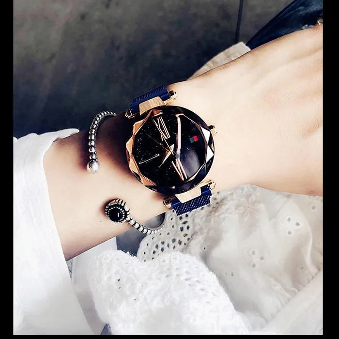 Sidiou Group  Quartz  Watch Women Magnet  Waterproof Fashion Wrist