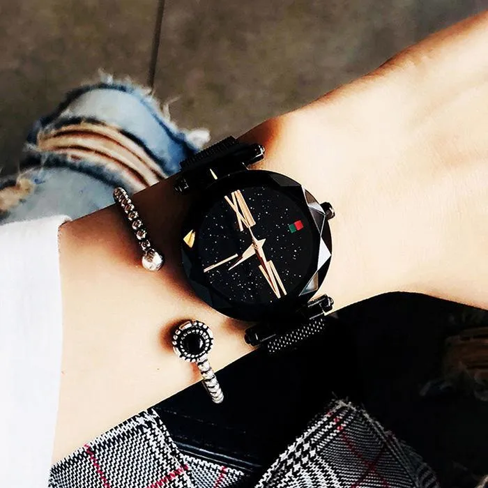 Sidiou Group  Quartz  Watch Women Magnet  Waterproof Fashion Wrist