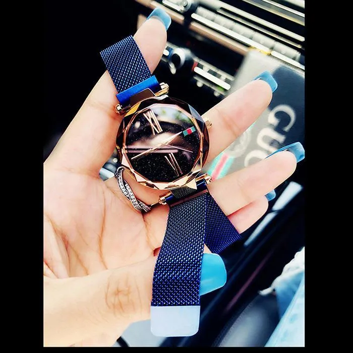 Sidiou Group  Quartz  Watch Women Magnet  Waterproof Fashion Wrist