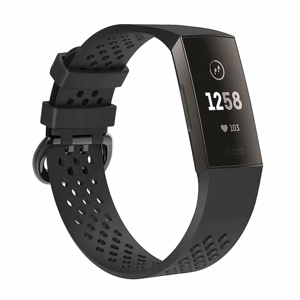 Silicone Band for Fitbit Charge 3(M/L) - Frost Blue