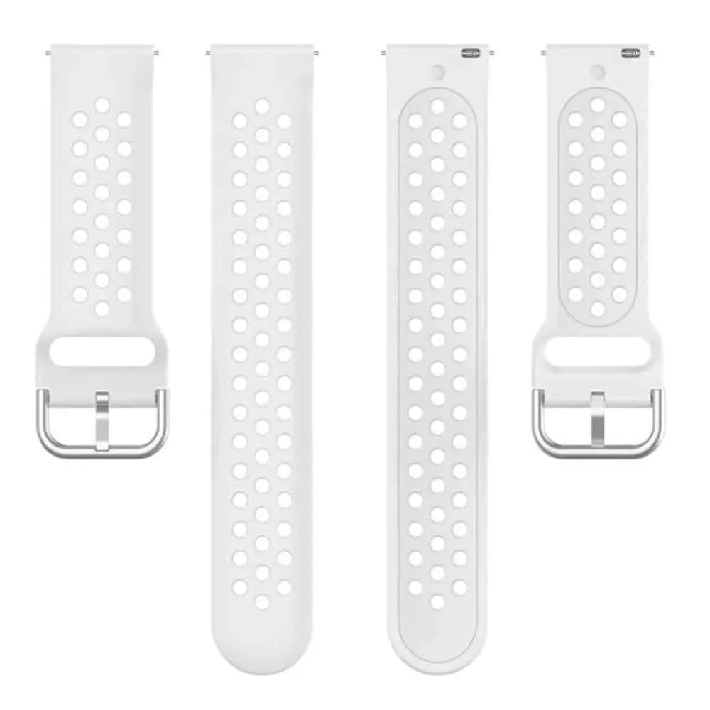 Silicone Band for Fitbit Versa/2/Lite Blaze(23mm) - Black Grey