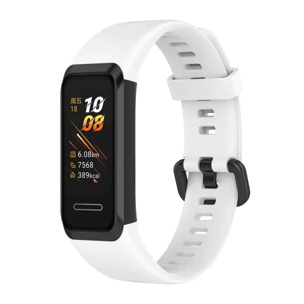 silicone band for Huawei Band 4 - Black
