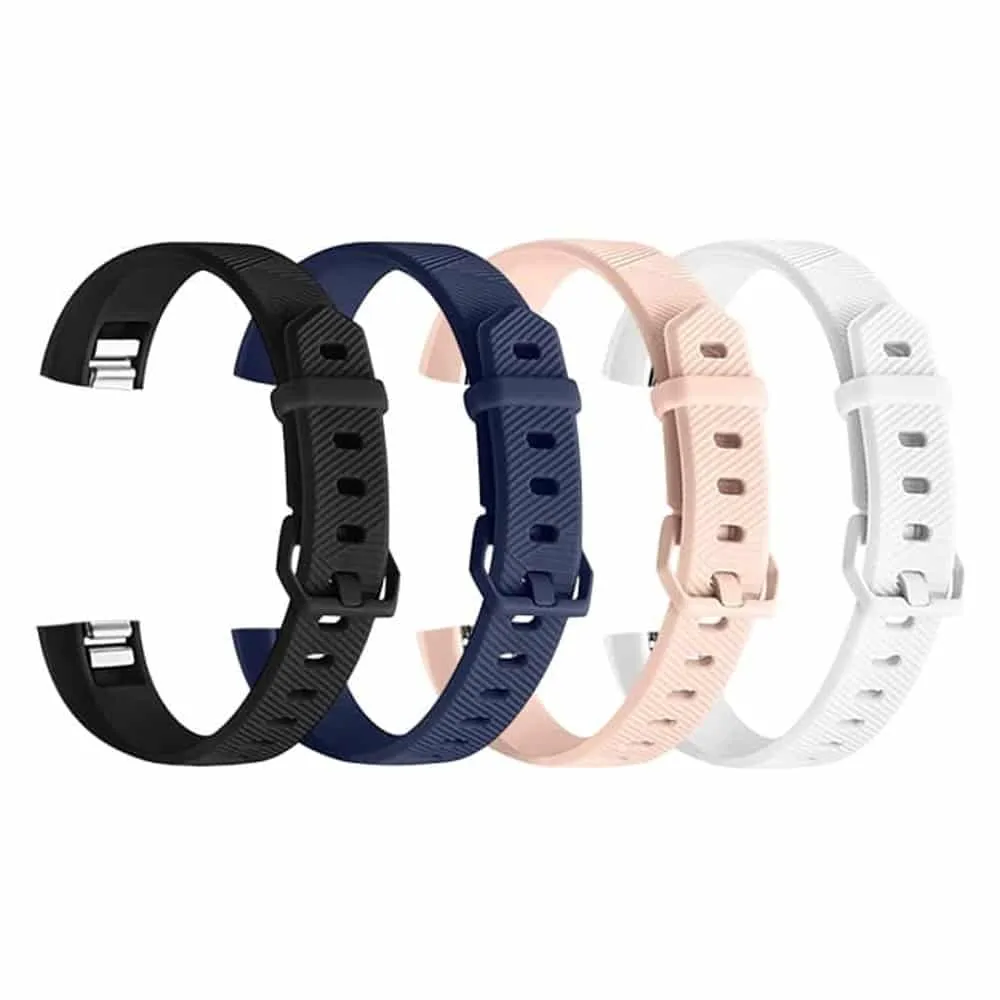 Silicone Strap for Fitbit Alta (M/L) - Black