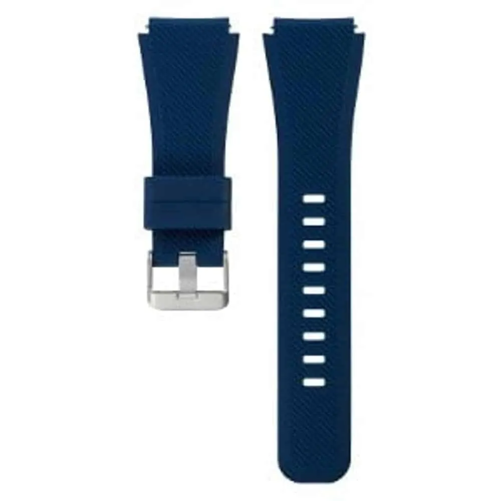 Silicone Strap For Samsung Gear S3 Frontier, Amazfit Stratos 2/2S Pace (S/M) - Yellow