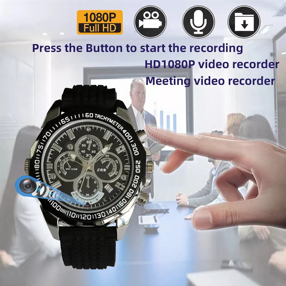 SpyCam Stylish Watch