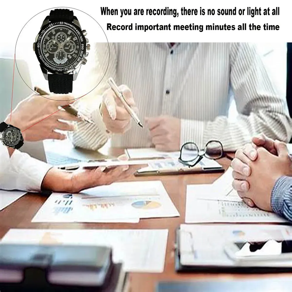 SpyCam Stylish Watch