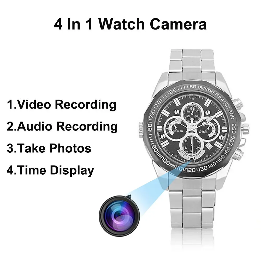 SpyCam Stylish Watch
