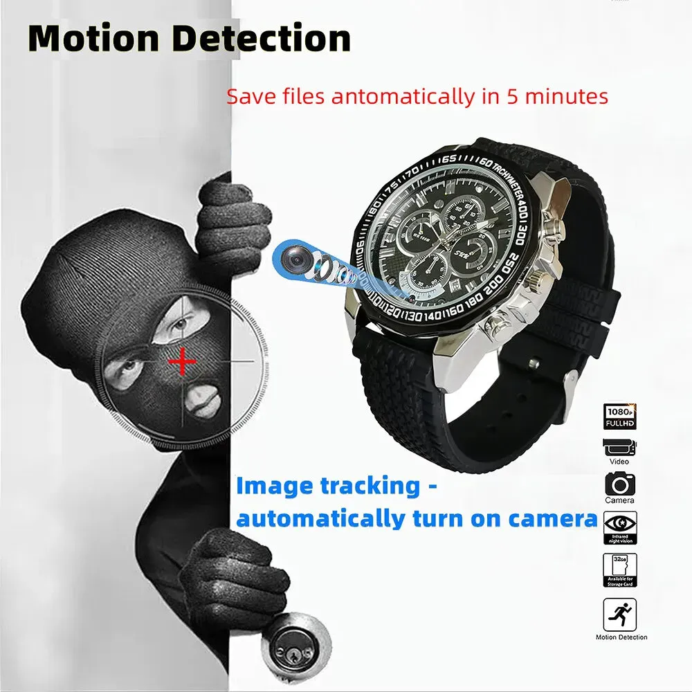 SpyCam Stylish Watch